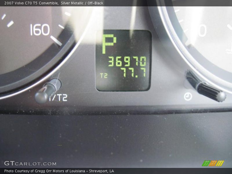 Silver Metallic / Off-Black 2007 Volvo C70 T5 Convertible