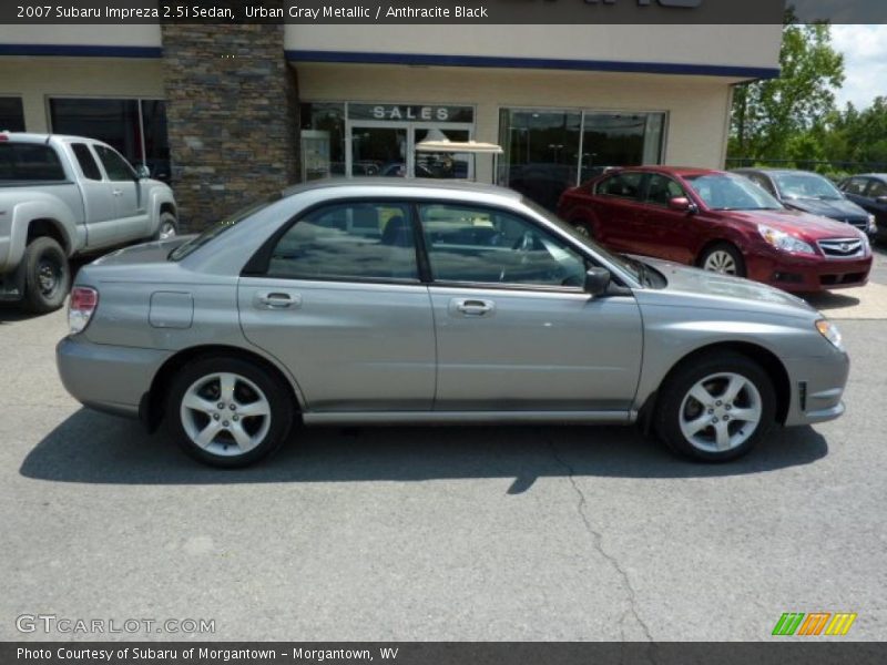 Urban Gray Metallic / Anthracite Black 2007 Subaru Impreza 2.5i Sedan