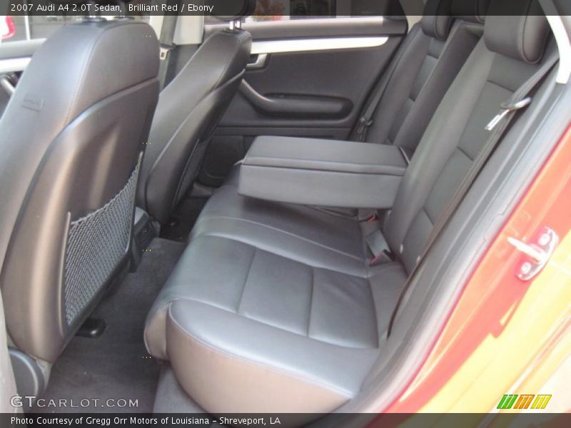 Brilliant Red / Ebony 2007 Audi A4 2.0T Sedan