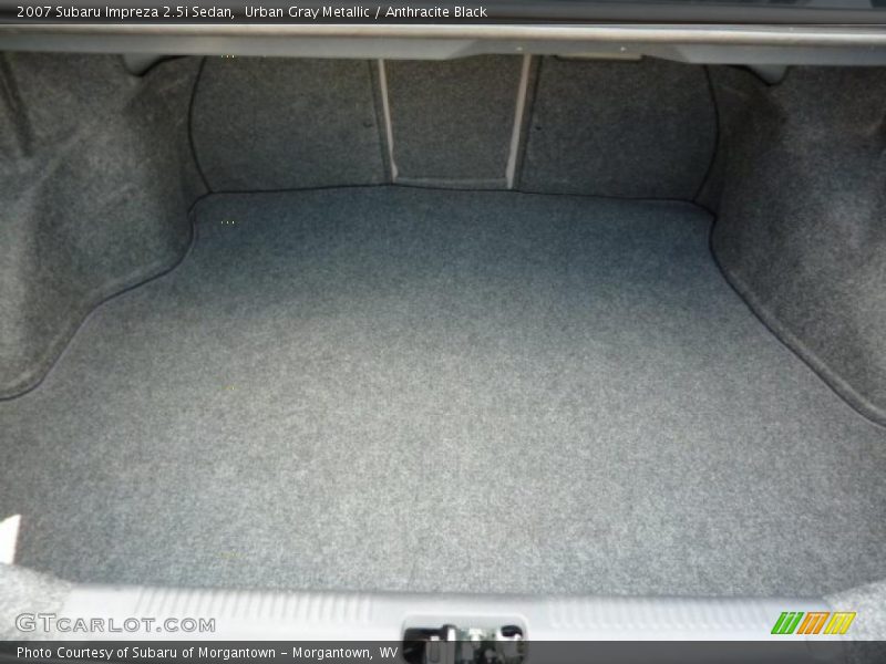 Urban Gray Metallic / Anthracite Black 2007 Subaru Impreza 2.5i Sedan
