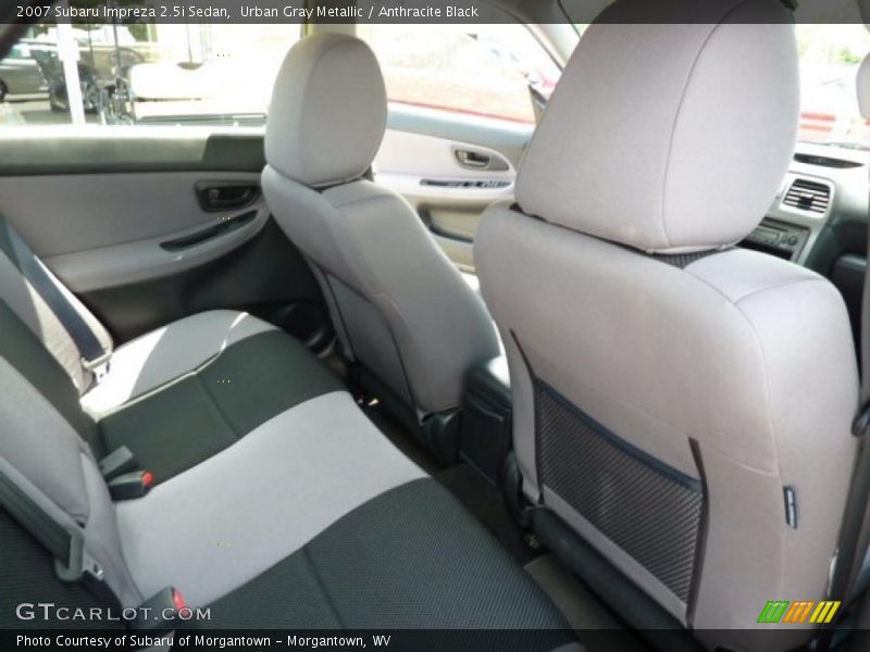 Urban Gray Metallic / Anthracite Black 2007 Subaru Impreza 2.5i Sedan