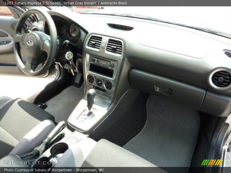 Urban Gray Metallic / Anthracite Black 2007 Subaru Impreza 2.5i Sedan