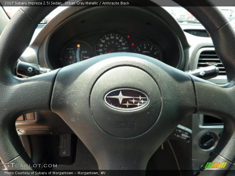 Urban Gray Metallic / Anthracite Black 2007 Subaru Impreza 2.5i Sedan