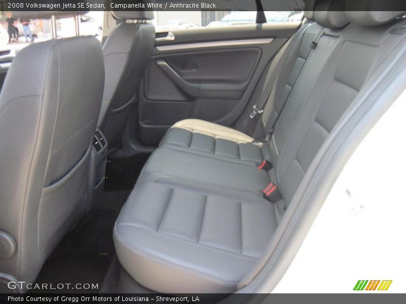 Campanella White / Anthracite Black 2008 Volkswagen Jetta SE Sedan