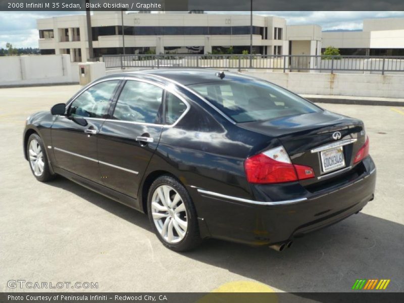 Black Obsidian / Graphite 2008 Infiniti M 35 Sedan