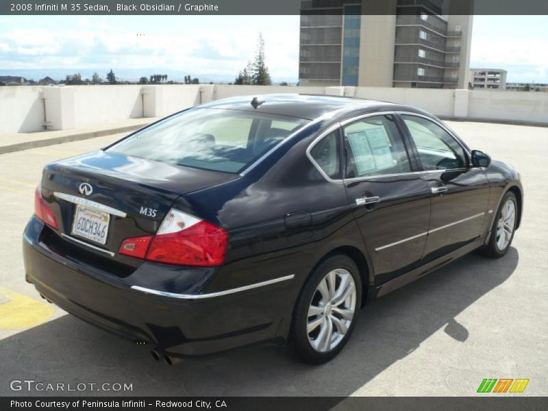 Black Obsidian / Graphite 2008 Infiniti M 35 Sedan