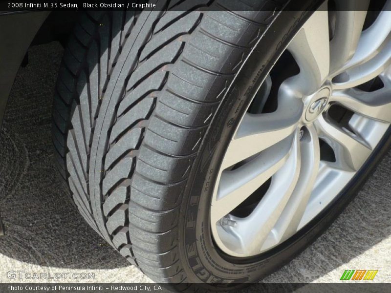 Black Obsidian / Graphite 2008 Infiniti M 35 Sedan