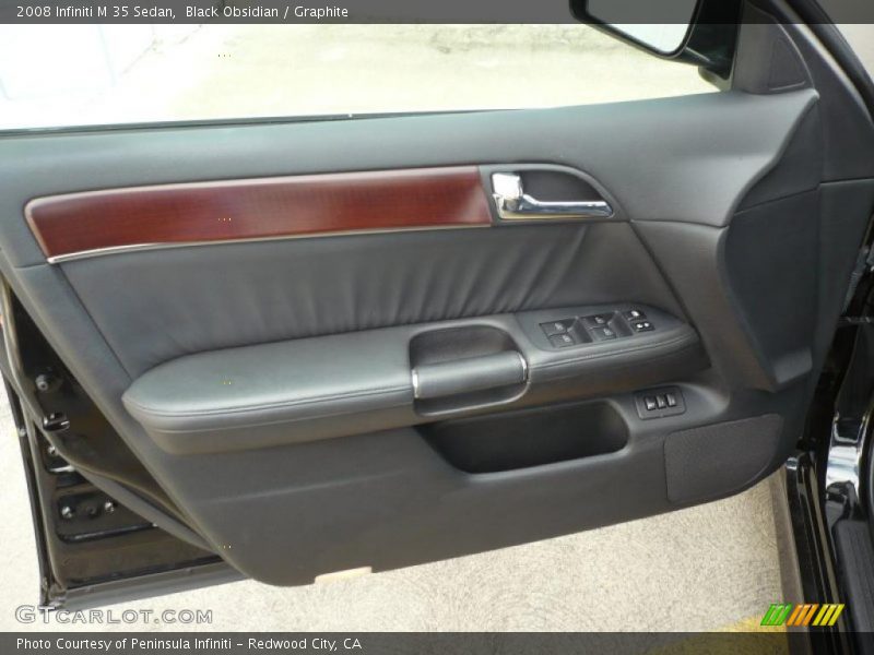 Black Obsidian / Graphite 2008 Infiniti M 35 Sedan