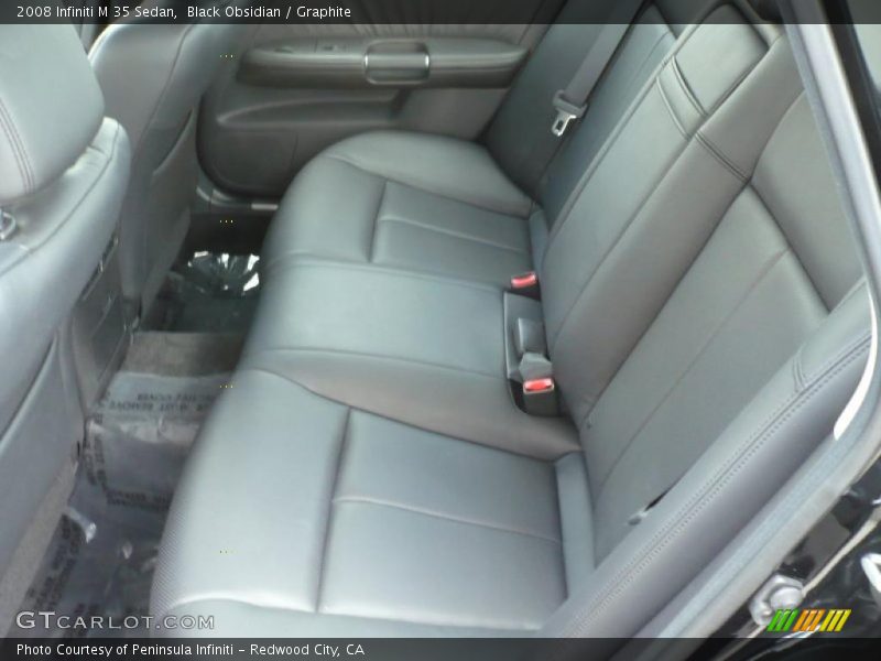 Black Obsidian / Graphite 2008 Infiniti M 35 Sedan
