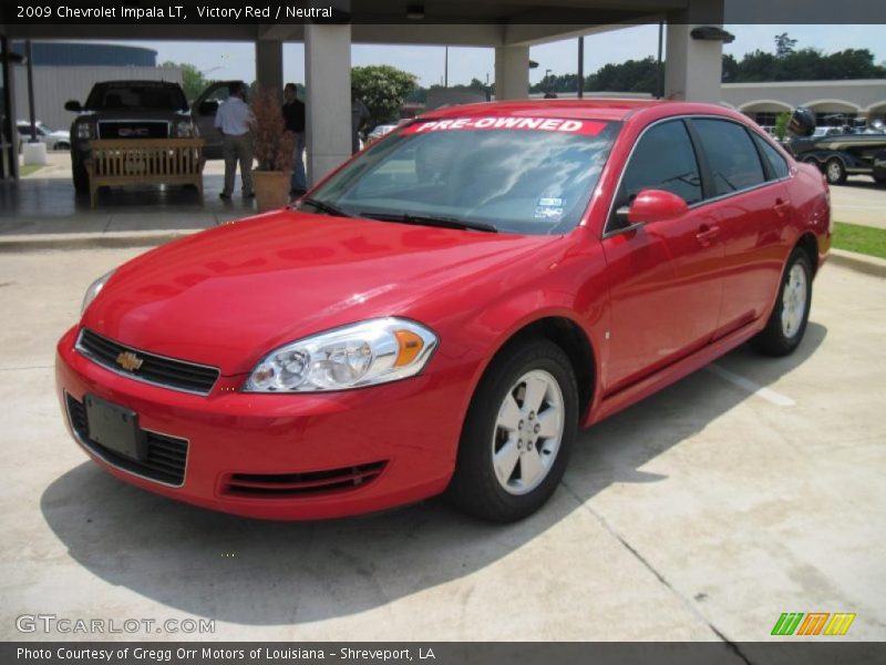 Victory Red / Neutral 2009 Chevrolet Impala LT