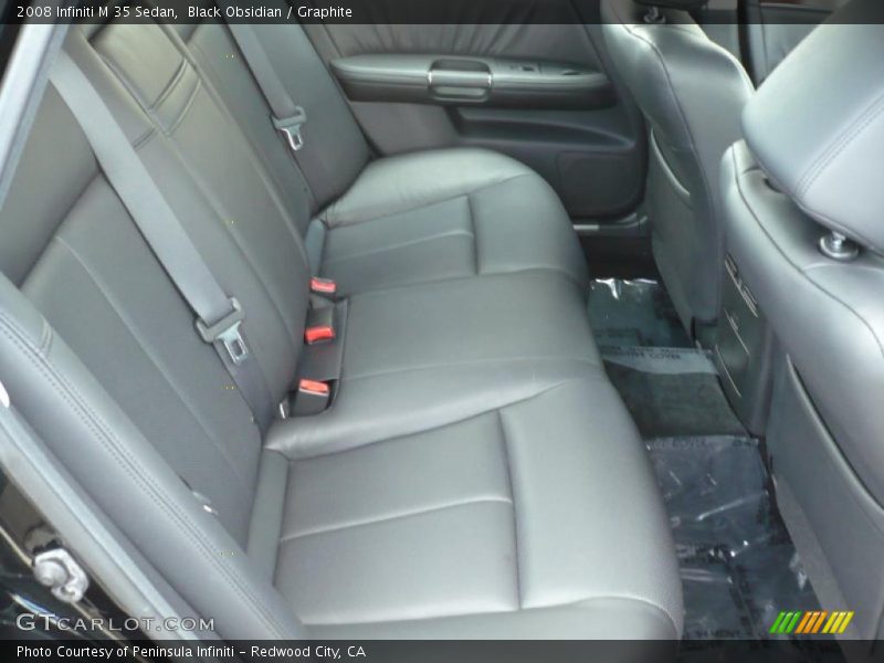 Black Obsidian / Graphite 2008 Infiniti M 35 Sedan