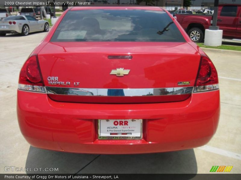 Victory Red / Neutral 2009 Chevrolet Impala LT