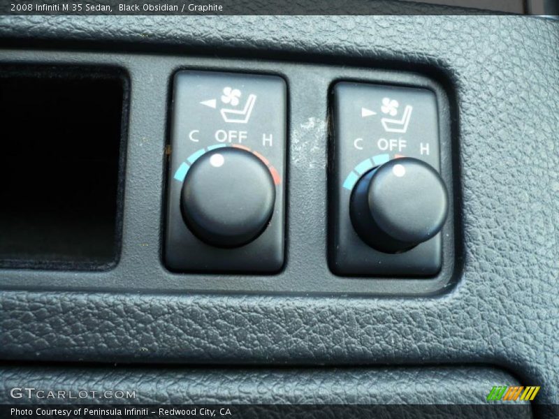 Black Obsidian / Graphite 2008 Infiniti M 35 Sedan