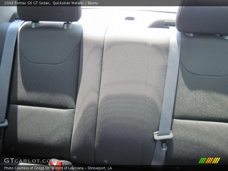 Quicksilver Metallic / Ebony 2009 Pontiac G6 GT Sedan