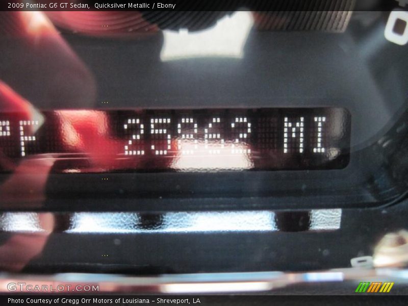 Quicksilver Metallic / Ebony 2009 Pontiac G6 GT Sedan