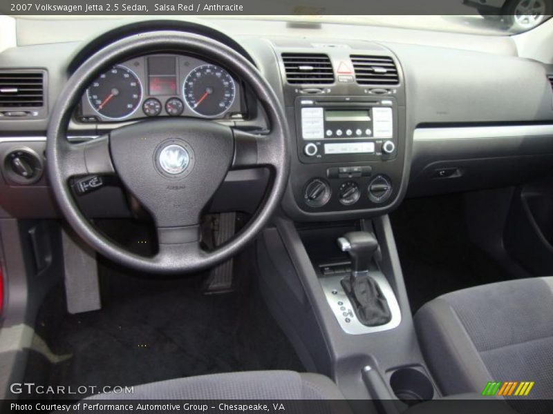Salsa Red / Anthracite 2007 Volkswagen Jetta 2.5 Sedan