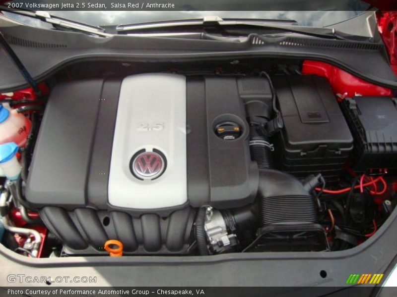 Salsa Red / Anthracite 2007 Volkswagen Jetta 2.5 Sedan