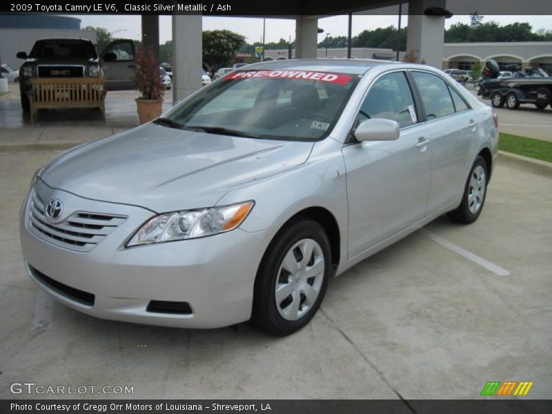 Classic Silver Metallic / Ash 2009 Toyota Camry LE V6