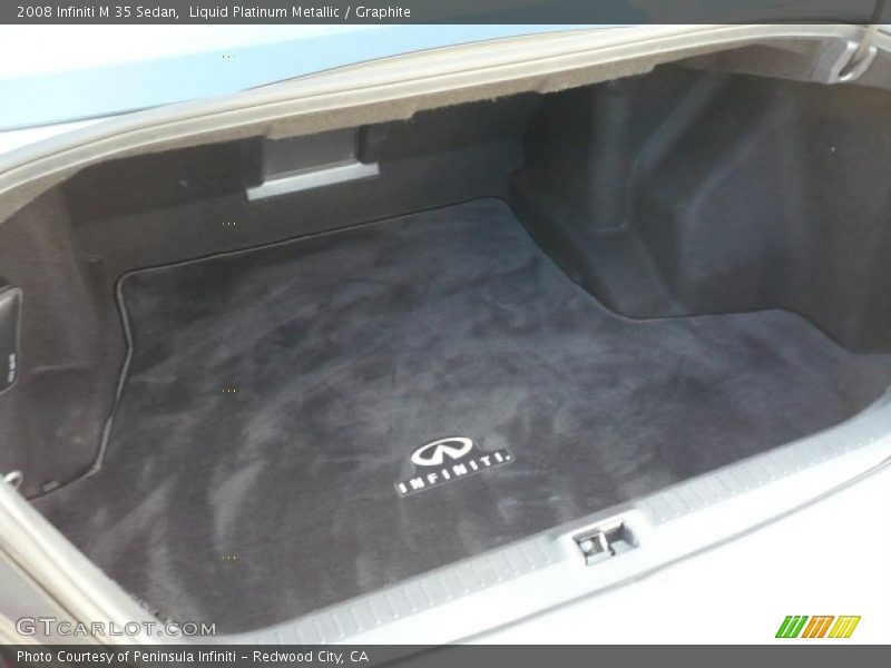 Liquid Platinum Metallic / Graphite 2008 Infiniti M 35 Sedan