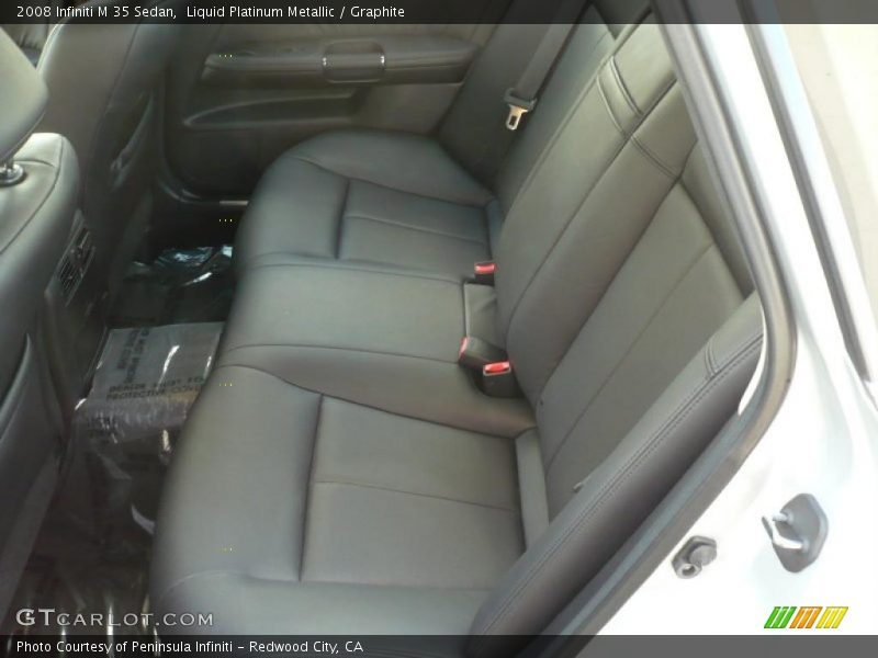 Liquid Platinum Metallic / Graphite 2008 Infiniti M 35 Sedan