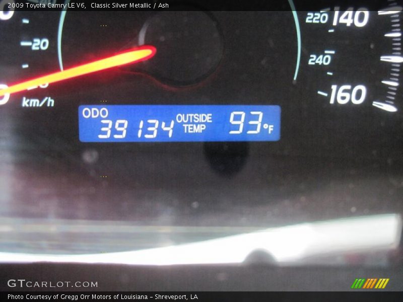 Classic Silver Metallic / Ash 2009 Toyota Camry LE V6