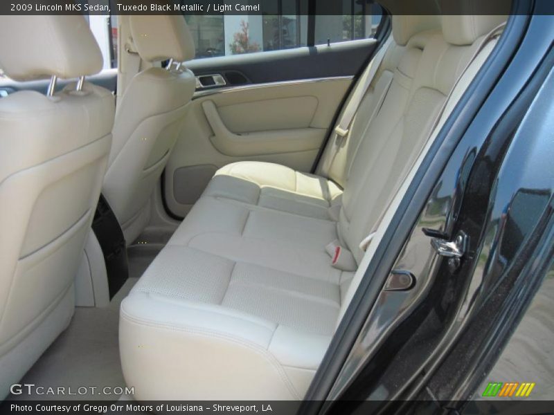 Tuxedo Black Metallic / Light Camel 2009 Lincoln MKS Sedan
