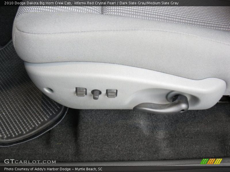Inferno Red Crystal Pearl / Dark Slate Gray/Medium Slate Gray 2010 Dodge Dakota Big Horn Crew Cab