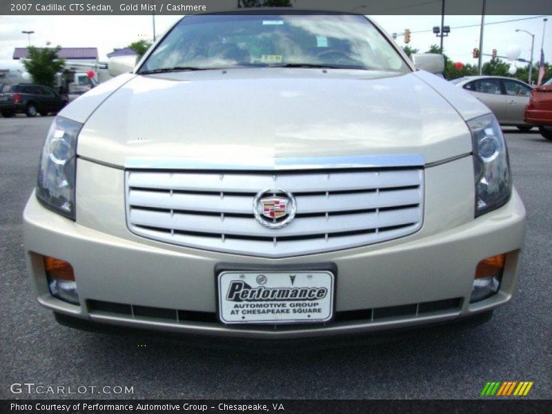 Gold Mist / Cashmere 2007 Cadillac CTS Sedan