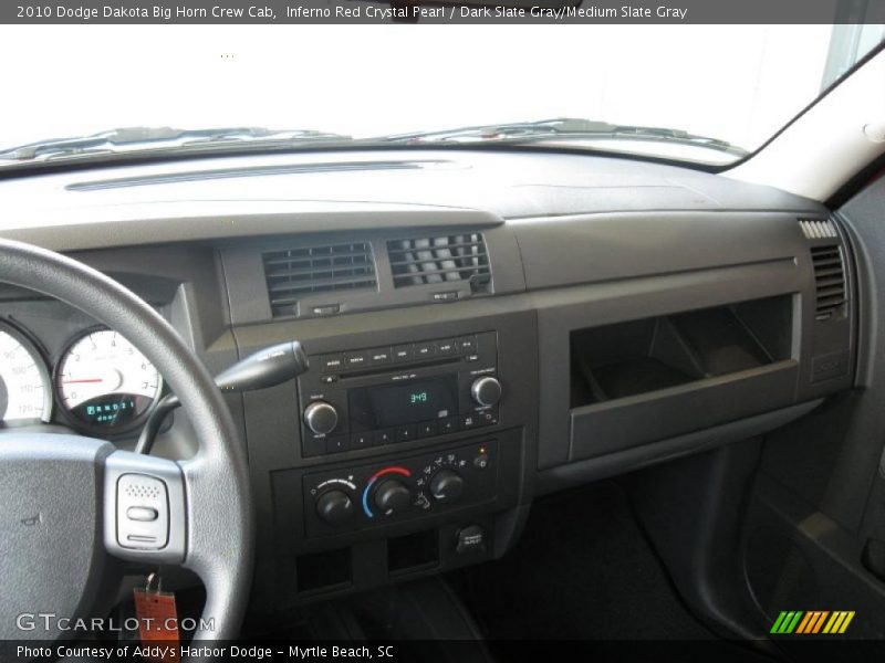 Inferno Red Crystal Pearl / Dark Slate Gray/Medium Slate Gray 2010 Dodge Dakota Big Horn Crew Cab