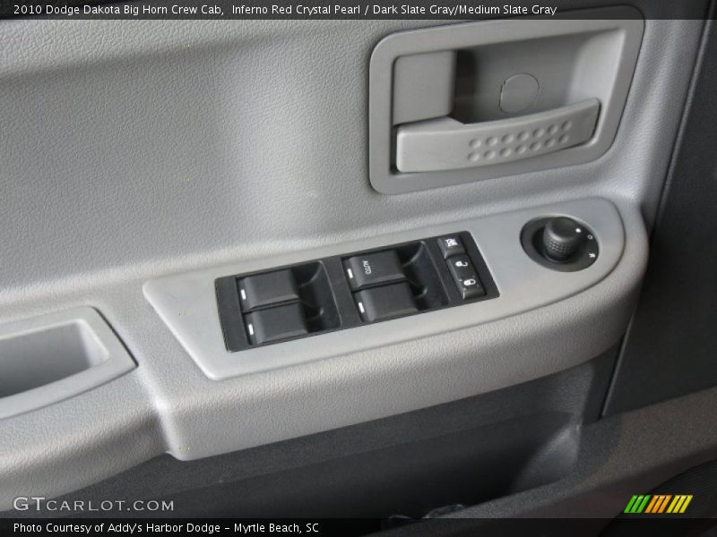 Inferno Red Crystal Pearl / Dark Slate Gray/Medium Slate Gray 2010 Dodge Dakota Big Horn Crew Cab