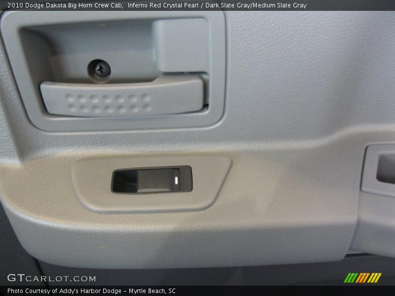 Inferno Red Crystal Pearl / Dark Slate Gray/Medium Slate Gray 2010 Dodge Dakota Big Horn Crew Cab