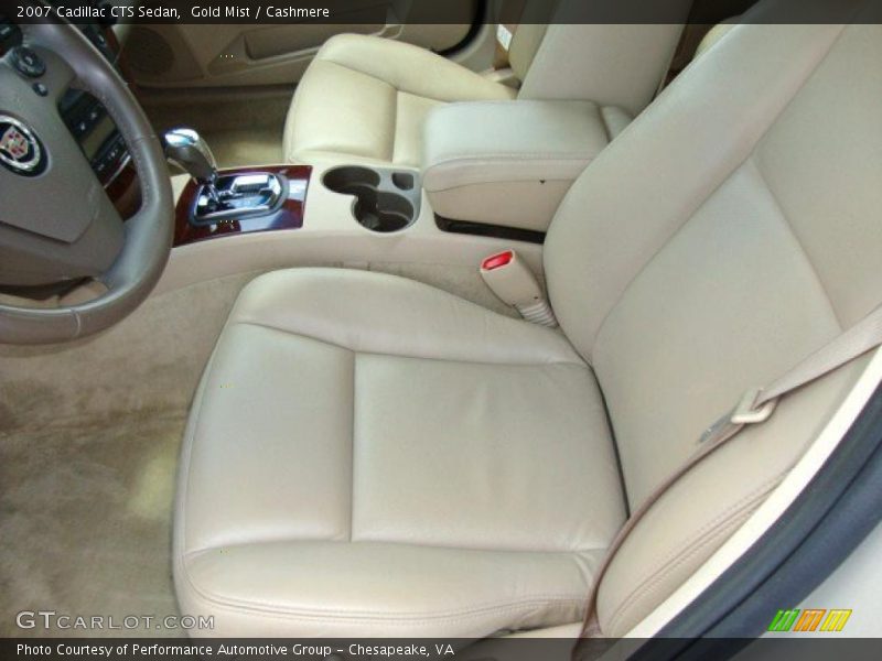 Gold Mist / Cashmere 2007 Cadillac CTS Sedan