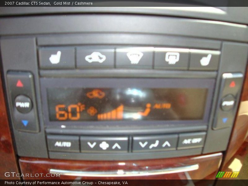 Gold Mist / Cashmere 2007 Cadillac CTS Sedan