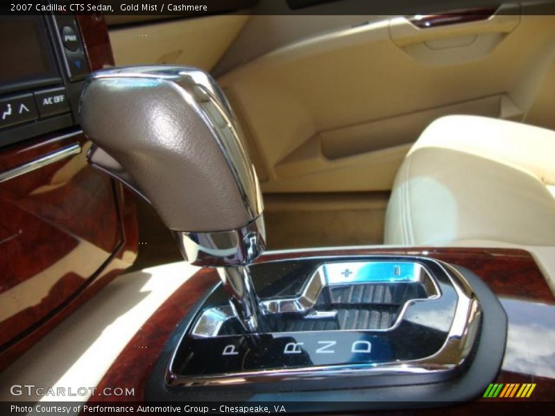 Gold Mist / Cashmere 2007 Cadillac CTS Sedan