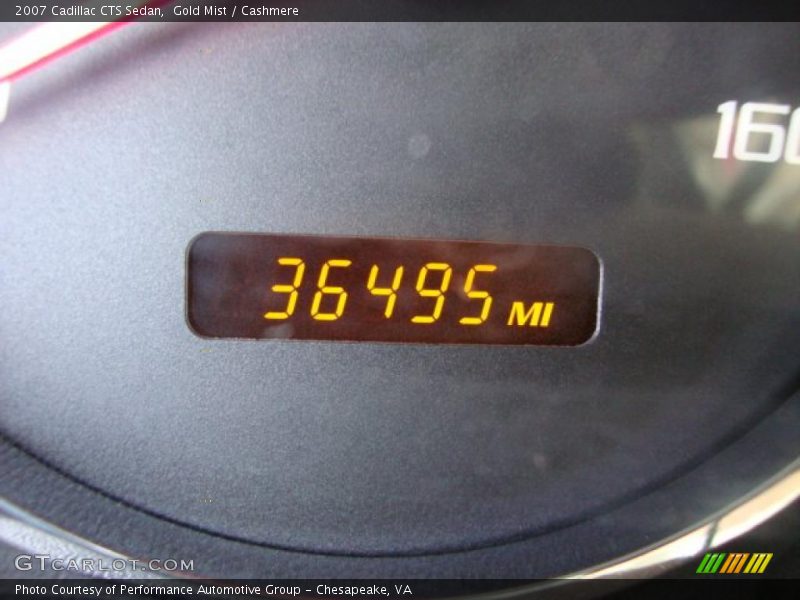Gold Mist / Cashmere 2007 Cadillac CTS Sedan