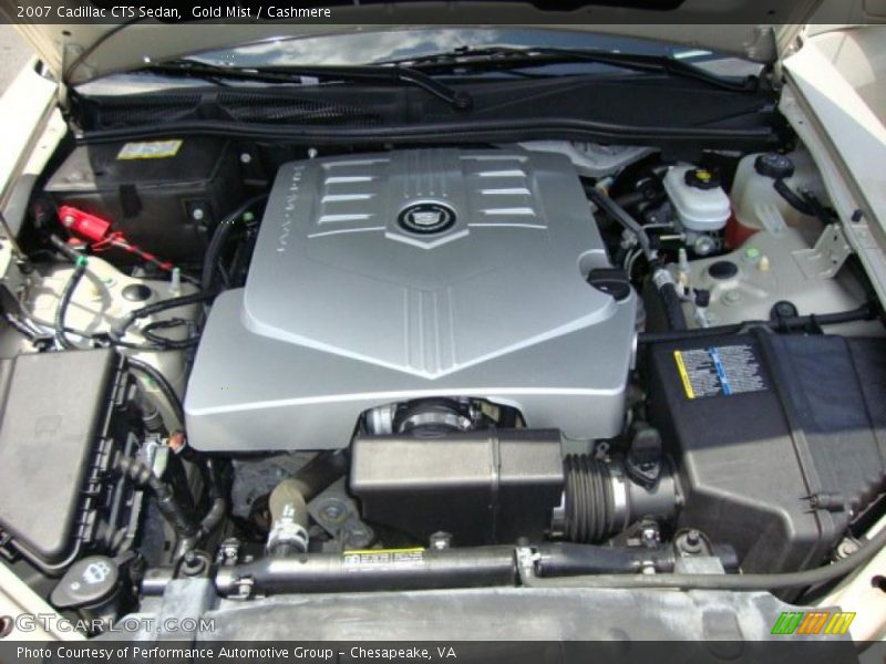 Gold Mist / Cashmere 2007 Cadillac CTS Sedan