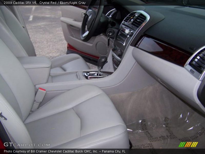 Crystal Red / Ebony/Light Gray 2009 Cadillac SRX V6