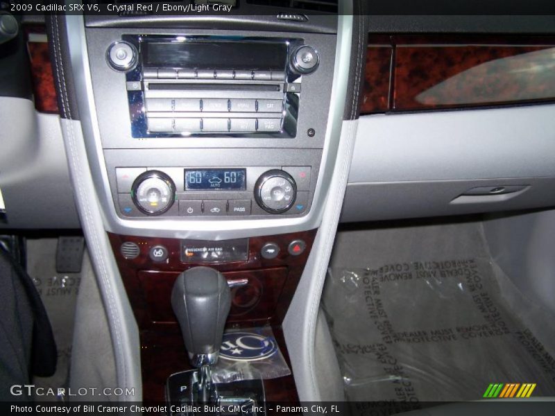 Crystal Red / Ebony/Light Gray 2009 Cadillac SRX V6