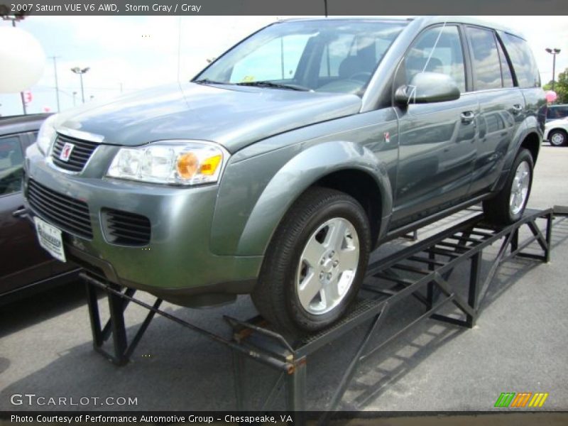 Storm Gray / Gray 2007 Saturn VUE V6 AWD