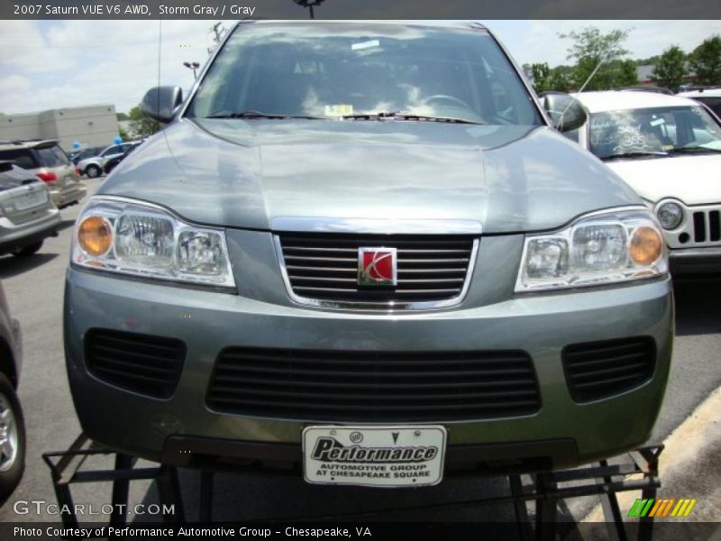 Storm Gray / Gray 2007 Saturn VUE V6 AWD