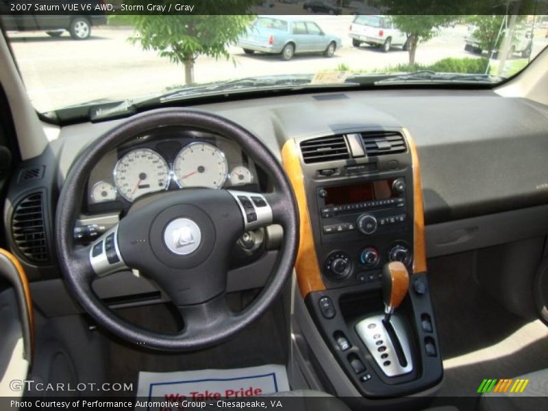 Storm Gray / Gray 2007 Saturn VUE V6 AWD