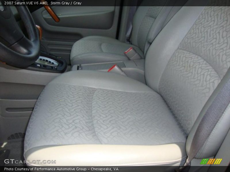 Storm Gray / Gray 2007 Saturn VUE V6 AWD