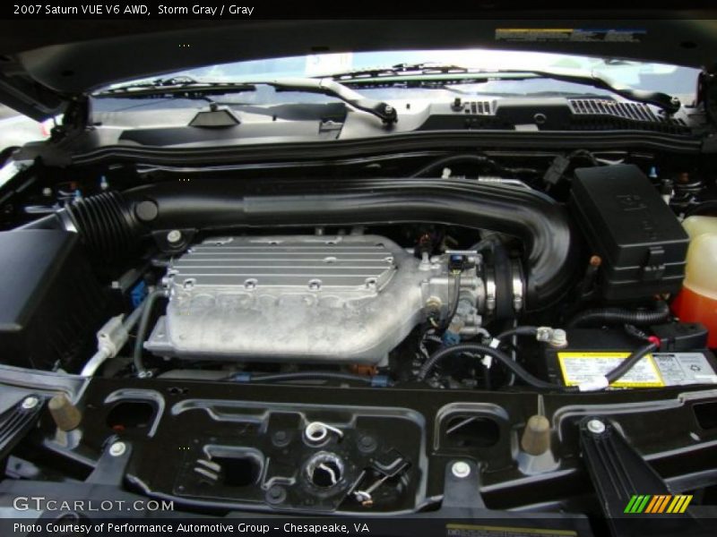 Storm Gray / Gray 2007 Saturn VUE V6 AWD