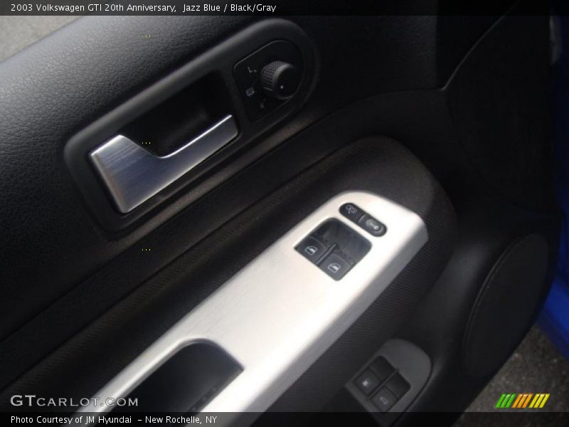 Jazz Blue / Black/Gray 2003 Volkswagen GTI 20th Anniversary