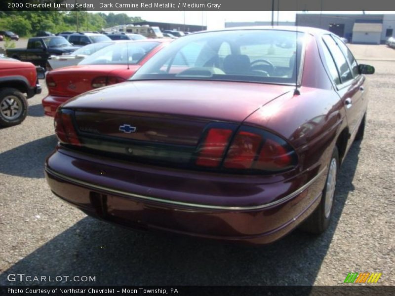 Dark Carmine Red Metallic / Medium Gray 2000 Chevrolet Lumina Sedan
