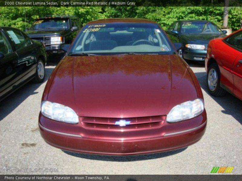 Dark Carmine Red Metallic / Medium Gray 2000 Chevrolet Lumina Sedan
