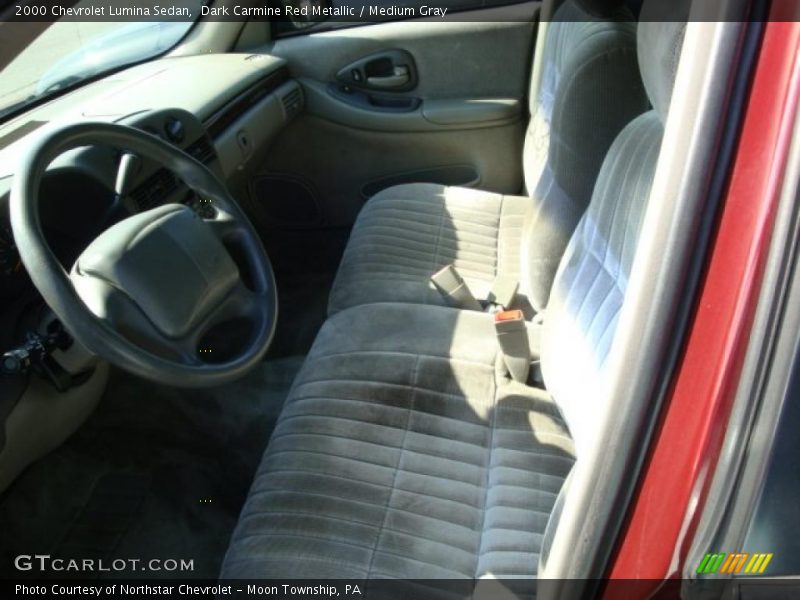 Dark Carmine Red Metallic / Medium Gray 2000 Chevrolet Lumina Sedan