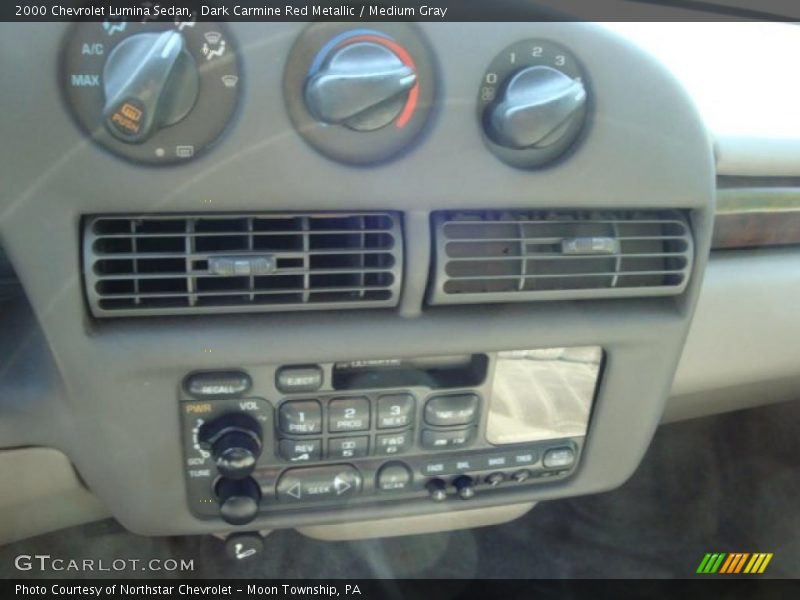 Dark Carmine Red Metallic / Medium Gray 2000 Chevrolet Lumina Sedan