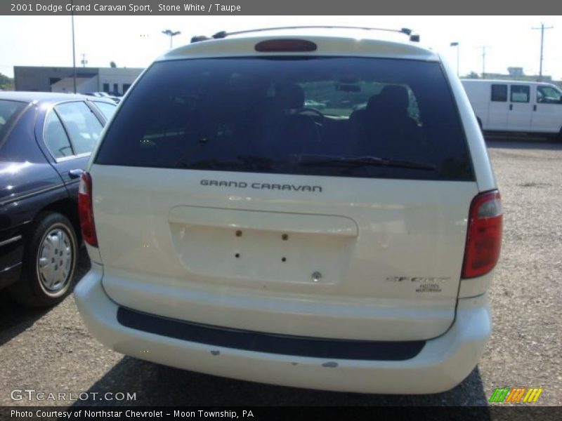 Stone White / Taupe 2001 Dodge Grand Caravan Sport