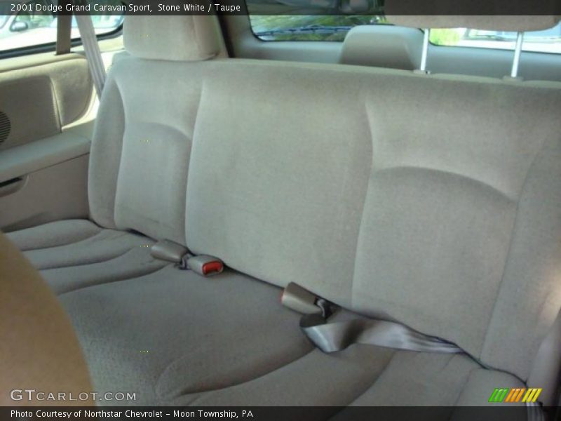 Stone White / Taupe 2001 Dodge Grand Caravan Sport